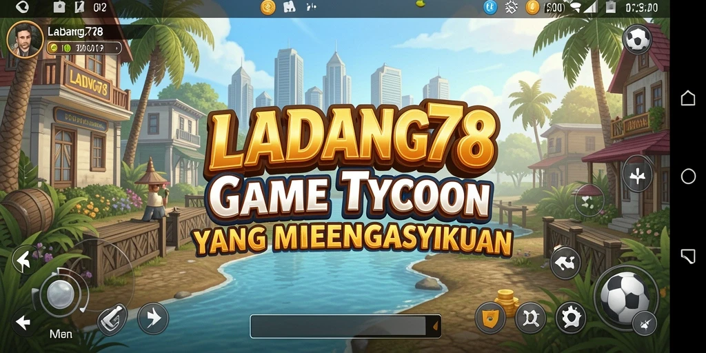 Tangkapan layar dari gameplay seru LADANG78 yang menampilkan ladang subur.