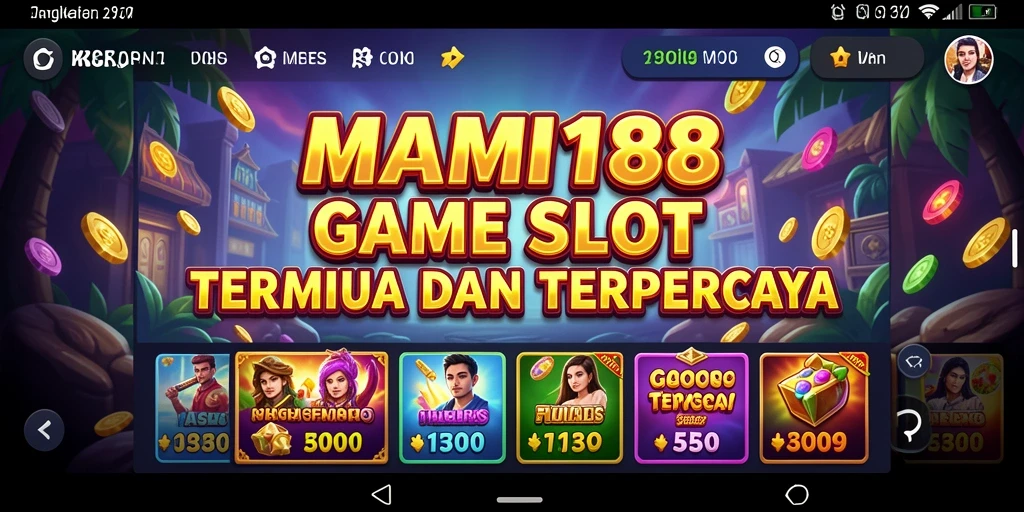 Tampilan gameplay Slot yang seru dan menarik di MAMI188.