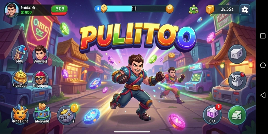 Tampilan gameplay seru PULITOTO dalam aksi penuh tantangan.
