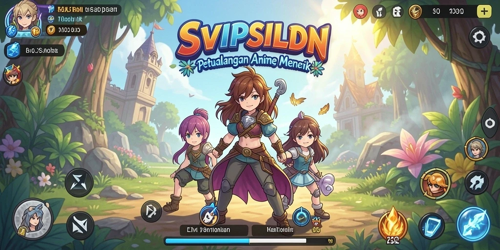 Tampilan gameplay yang menegangkan dan menarik di SVIPSILDN.