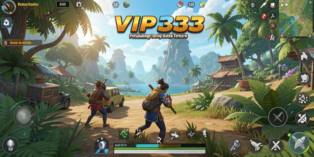 Tampilan gameplay Open World yang mendebarkan dengan eksplorasi tak terbatas.